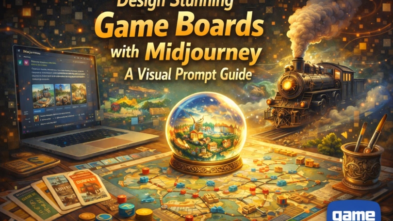 Game Boards with Midjourney