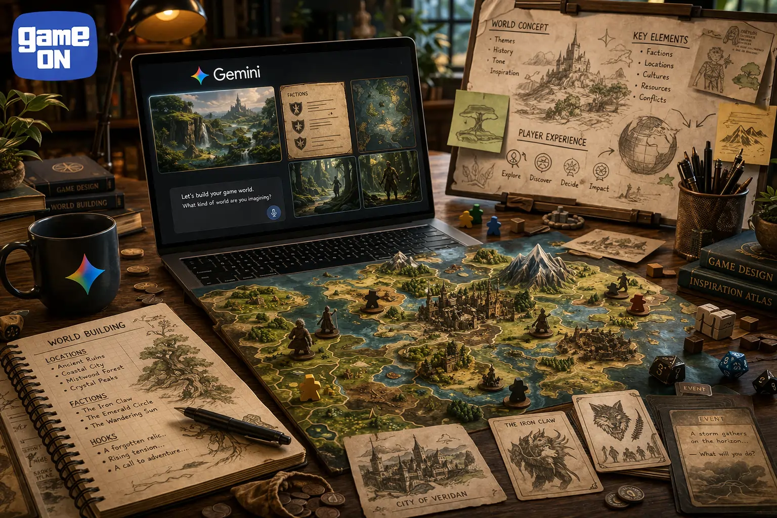 Build Game Worlds with Google Gemini