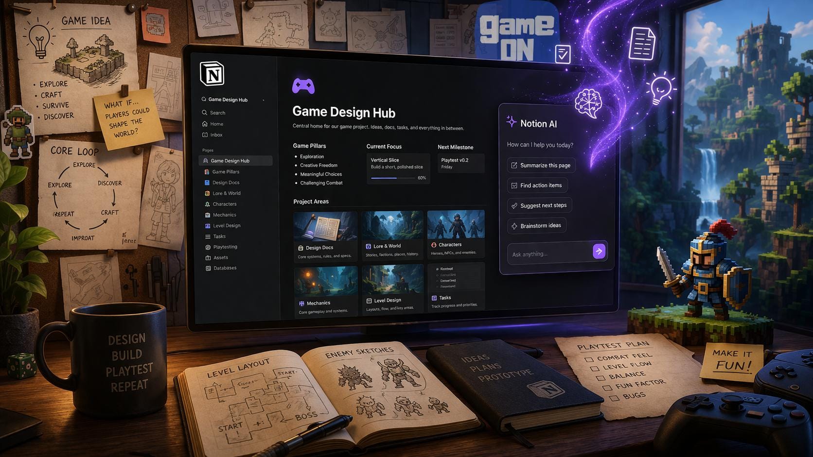 Notion AI Game Design