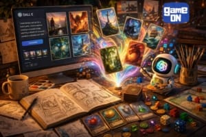 Game board Card Design with Dall-E