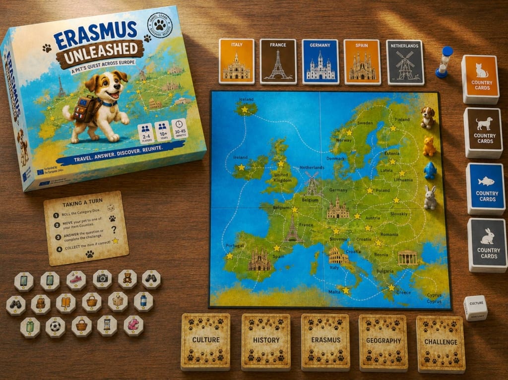 Erasmus Unleashed Boardgame