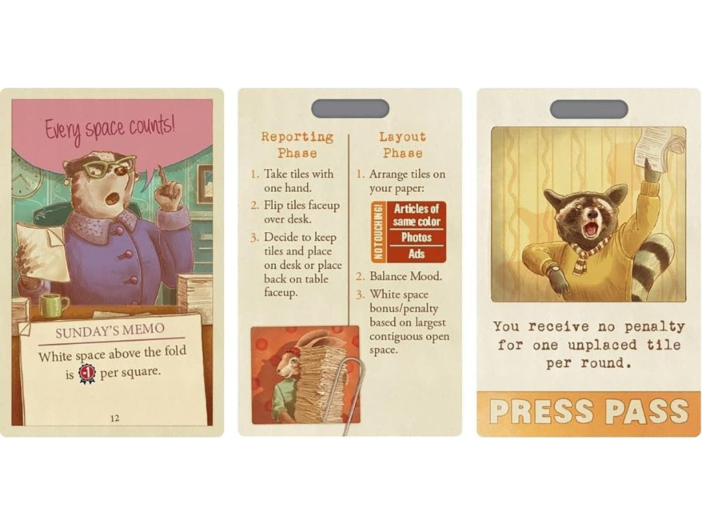 Fit to Print board game cards