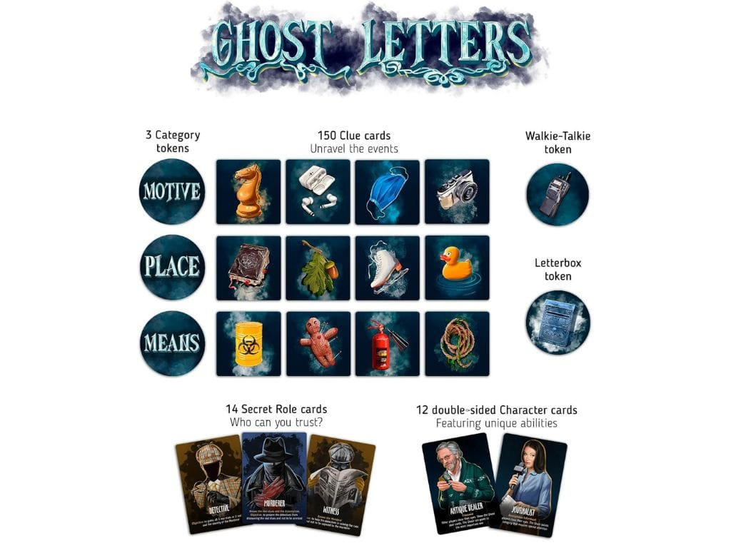 Ghost Letters board game